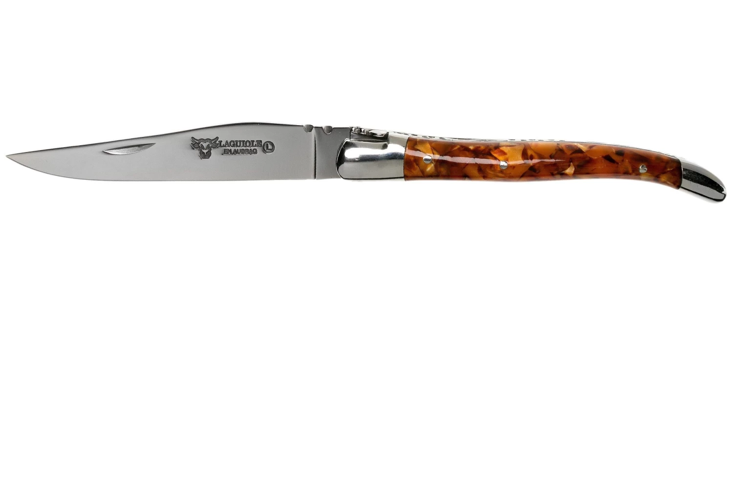 Laguiole En Aubrac L0210PPCI/FSI1 Popcorn Inlays Navaja Laguiole