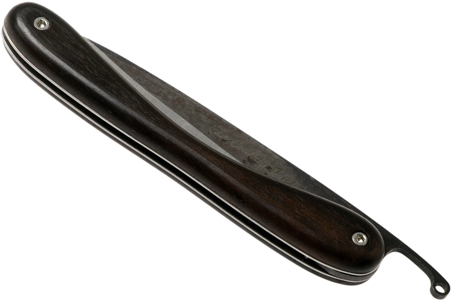 Laguiole En Aubrac Couteau D’ici L0511EBU/LNRB1 Ebony Carbon Navaja - Imagen 4