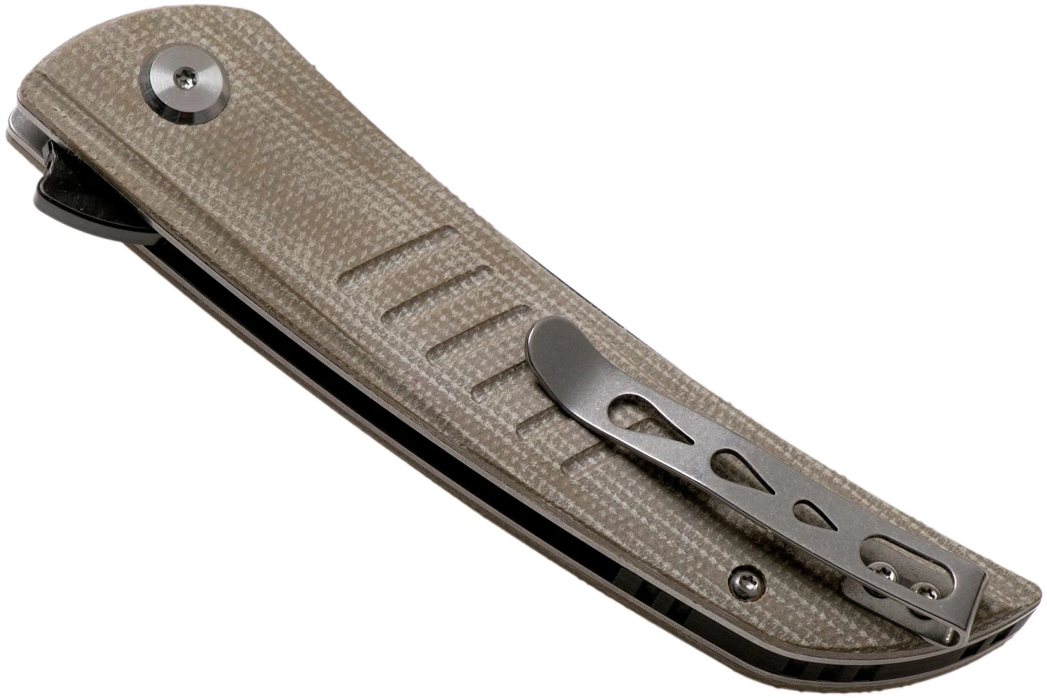 Bestech Swift BG30C-2 Satin, Black Beige Micarta Navaja - Imagen 4