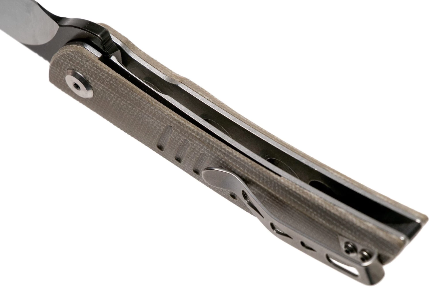 Bestech Swift BG30C-2 Satin, Black Beige Micarta Navaja - Imagen 5