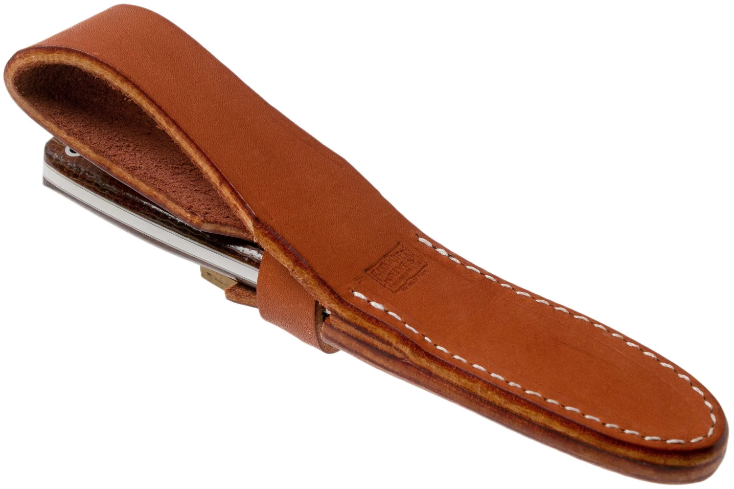 Bark River Mini Aurora CPM 154, Terracotta Burlap Micarta - Imagen 7