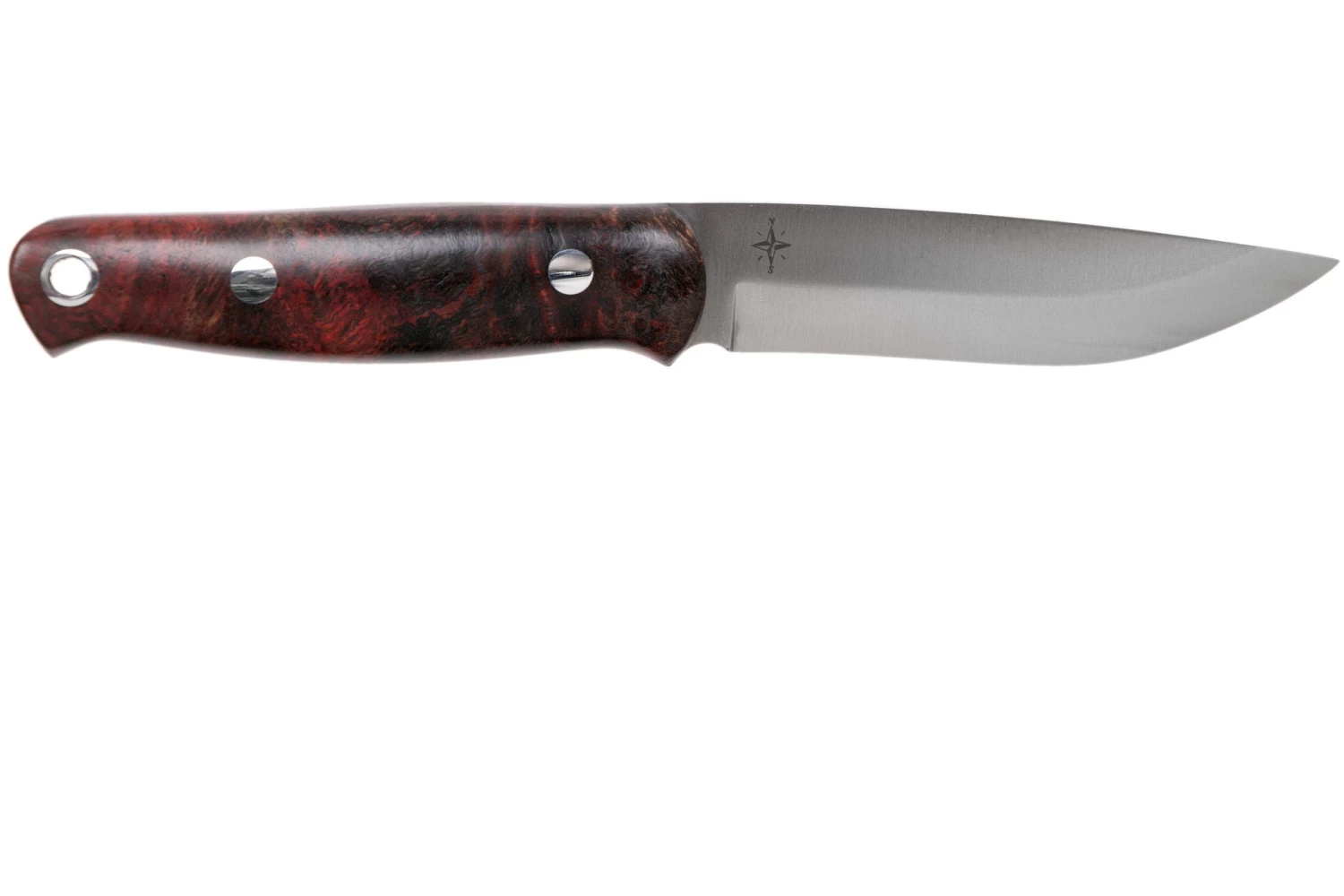 Bark River Bushcrafter II CPM 3V Hellfire Maple Burl Cuchillo Bushcraft - Imagen 2