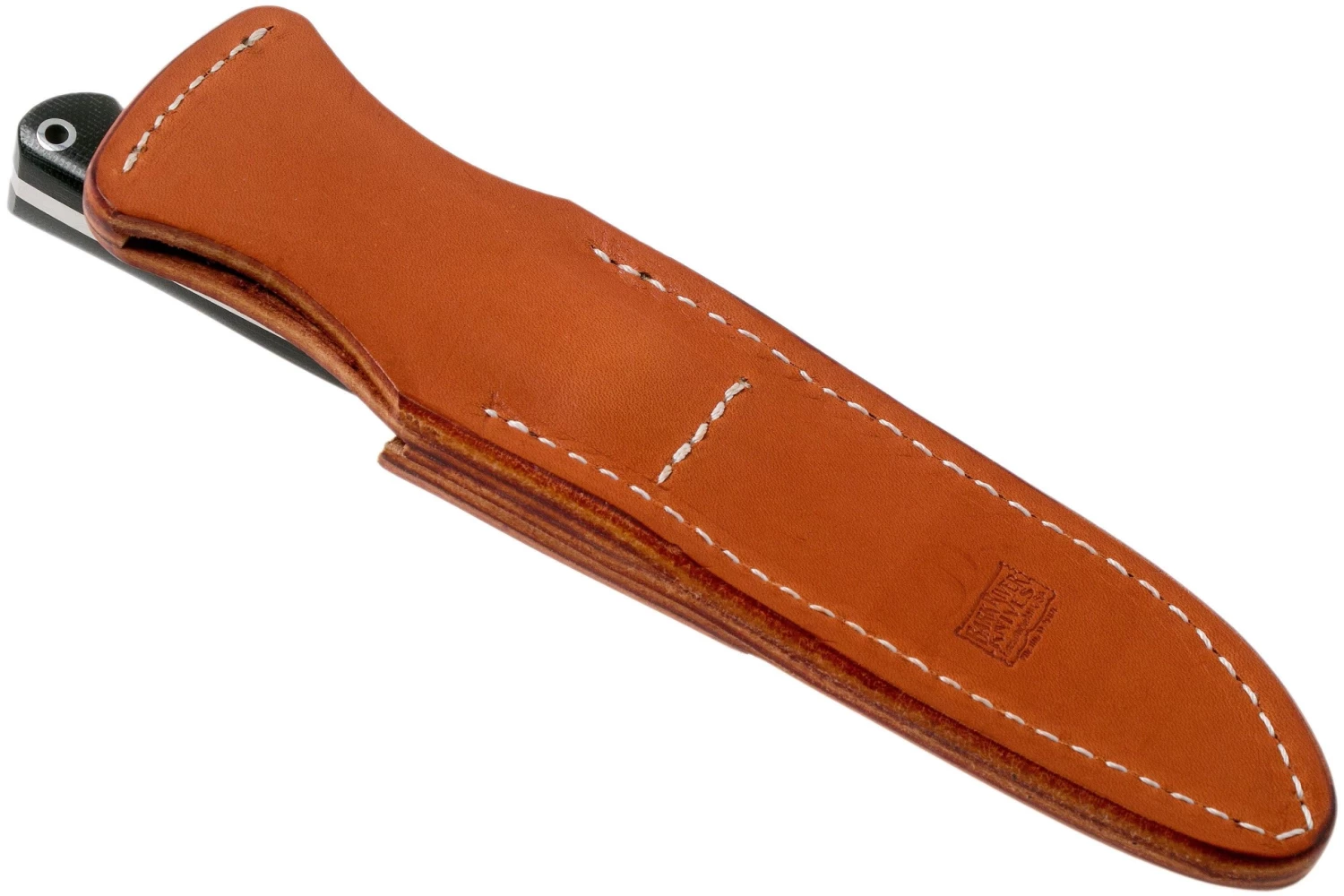 Bark River Gunny Hunter CPM S45VN, Black Canvas Micarta Cuchillo De Caza - Imagen 7