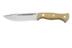 Bark River Cub CPM 3V Antique Ivory Micarta, Cuchillo De Bushcraft
