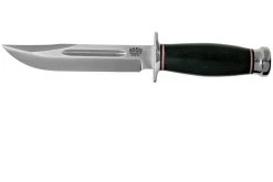 Bark River Boone II CPM 3V Black Canvas Micarta Cuchillo De Exterior