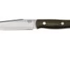 Bark River Ultra Lite Field Knife CPM 3V Green Canvas Micarta, Cuchillo Bushcraft