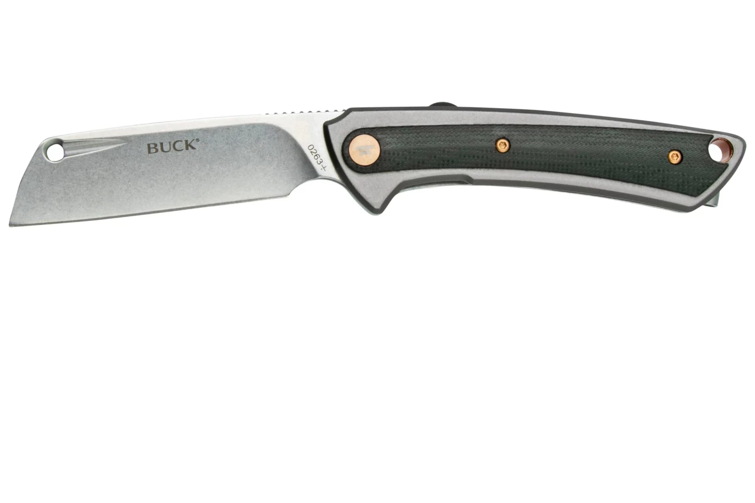 Buck HiLine 263GYS Navaja Con Hoja De Cuchillo De Carnicero