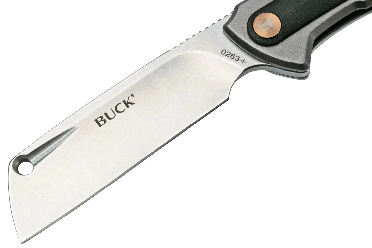 Buck HiLine 263GYS Navaja Con Hoja De Cuchillo De Carnicero - Imagen 3