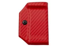 Clip And Carry Kydex Sheath Victorinox Spirit, Carbon Fiber Red VSPIRIT-CF-RED Funda De Cinturón