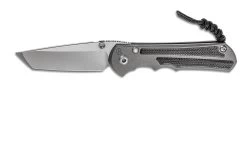 Chris Reeve Large Inkosi Black Micarta Tanto LIN-1044 Navaja