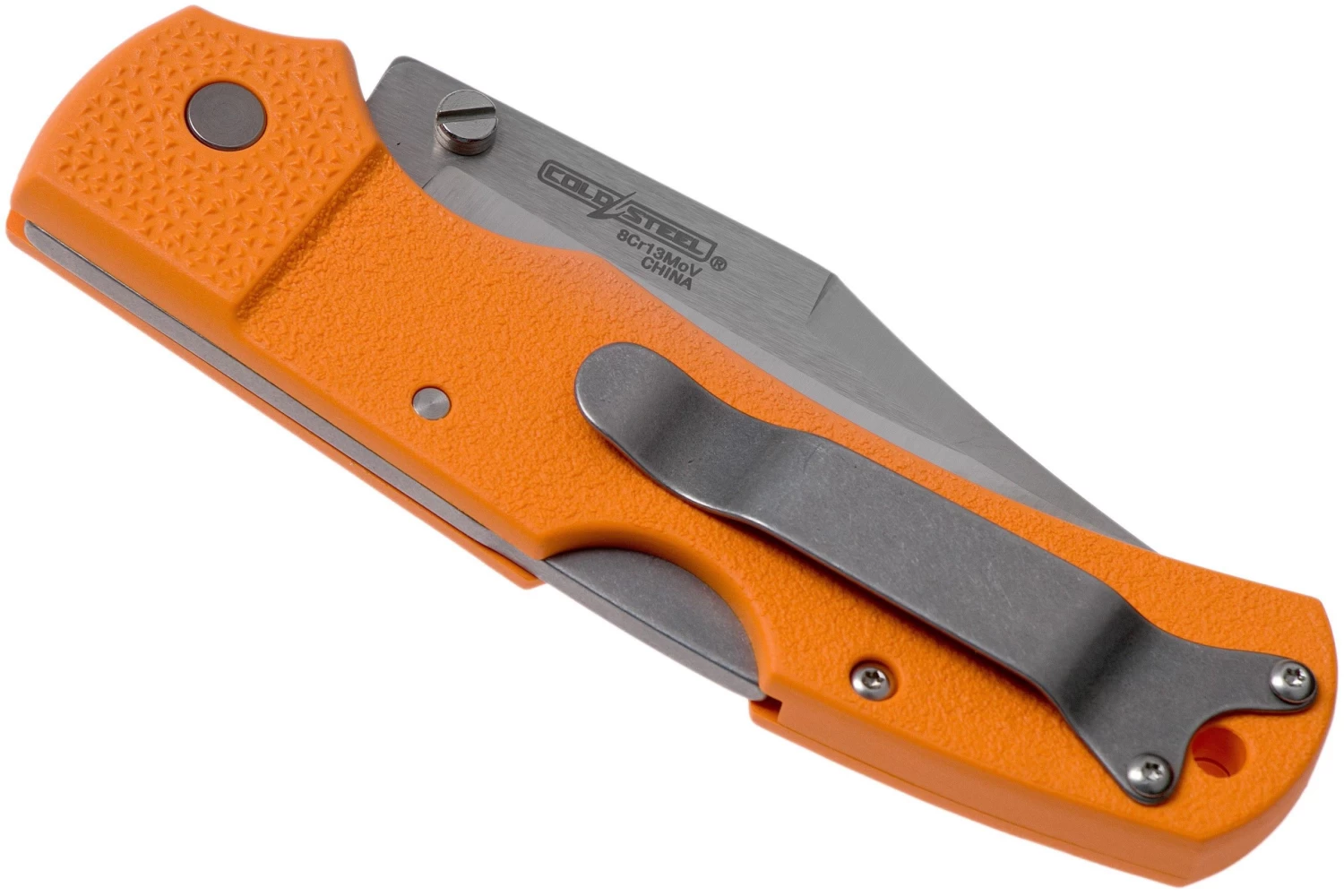 Cold Steel Double Safe Hunter 23JB Orange Cuchillo De Caza - Imagen 4
