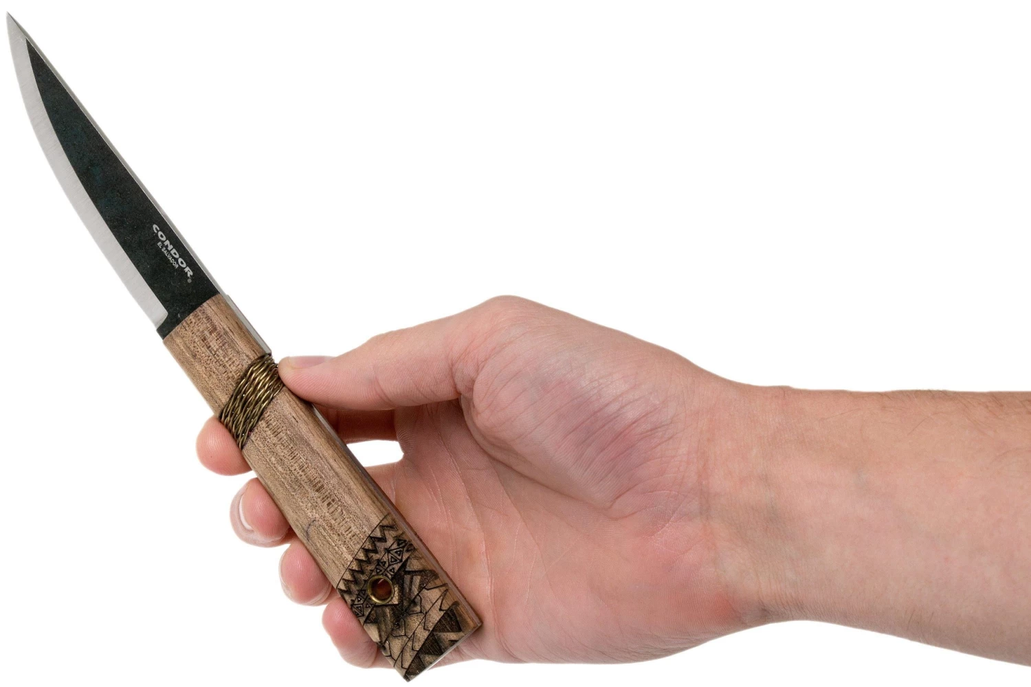 Condor Indigenous Puukko Knife 2811-3.9HC Cuchillo Bushcraft 62713 - Imagen 6