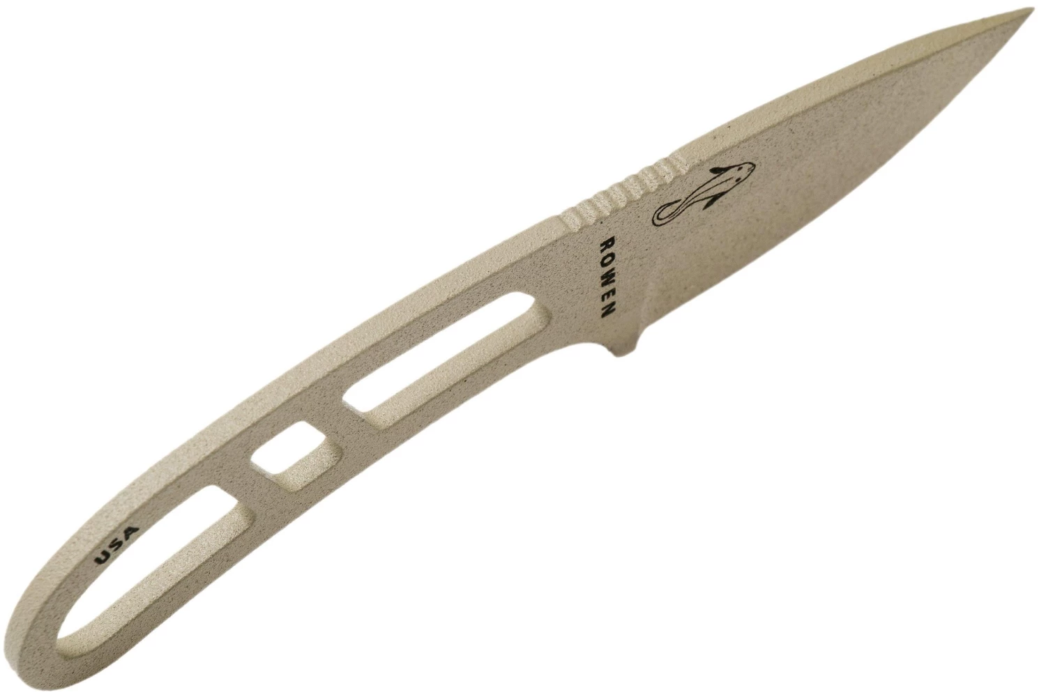 ESEE Candiru Desert Tan CAN-DT Cuchillo De Cuello Con Funda Negra + Clip De Cintur贸n - Imagen 4