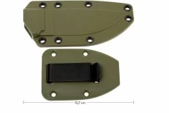 ESEE Knives Funda Zytel Y Clip De Cinturón Para Model 3 40FGC