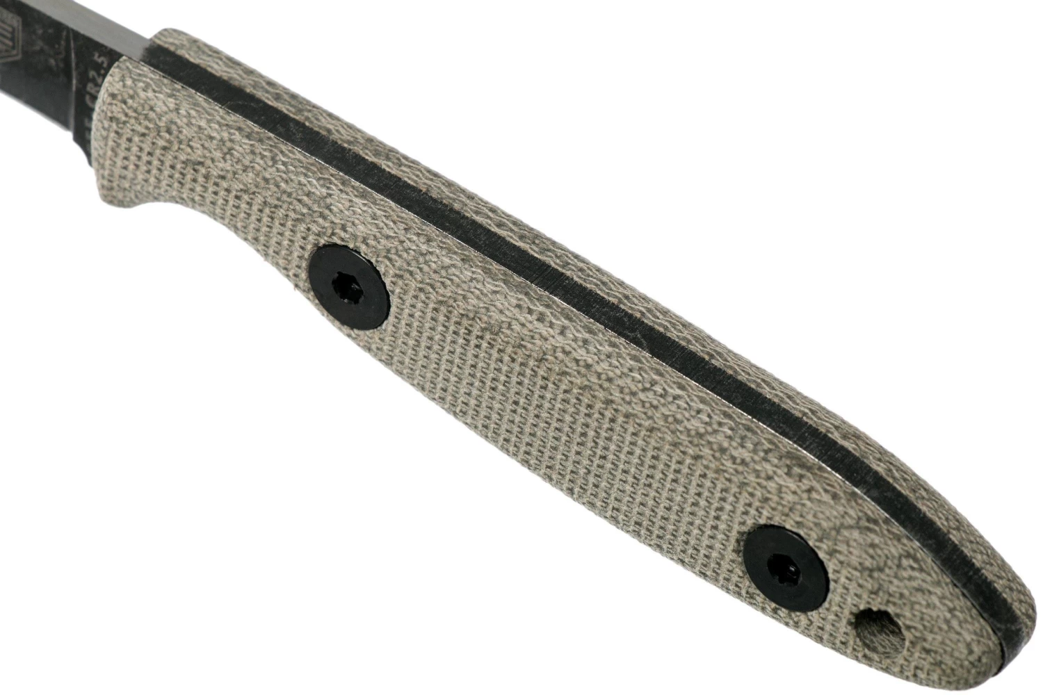 ESEE Camp-Lore CR 2.5 Black Oxide Coating Cuchillo Fijo, Cody Rowen Design - Imagen 5