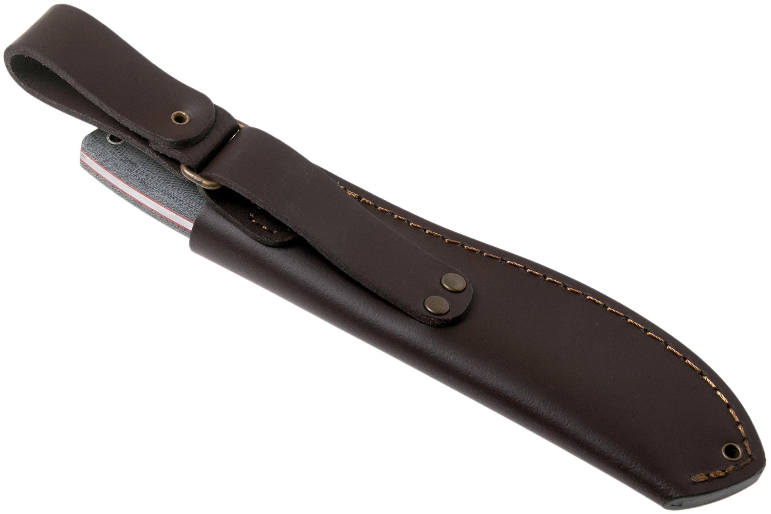 Brisa Nessmuk 125 Black Canvas Micarta 32086 Cuchillo De Exterior - Imagen 7