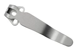 Flytanium Universal Short Pocket Clip FLY-1250SBB Bead Blasted Titanium