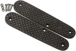 Flytanium Victorinox Cadet Scales, Fibra De Carbono Plana