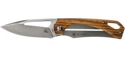 Fox Knives Racli BF-744ZW Black Fox, Zebra Navaja De Madera , Simonutti Design