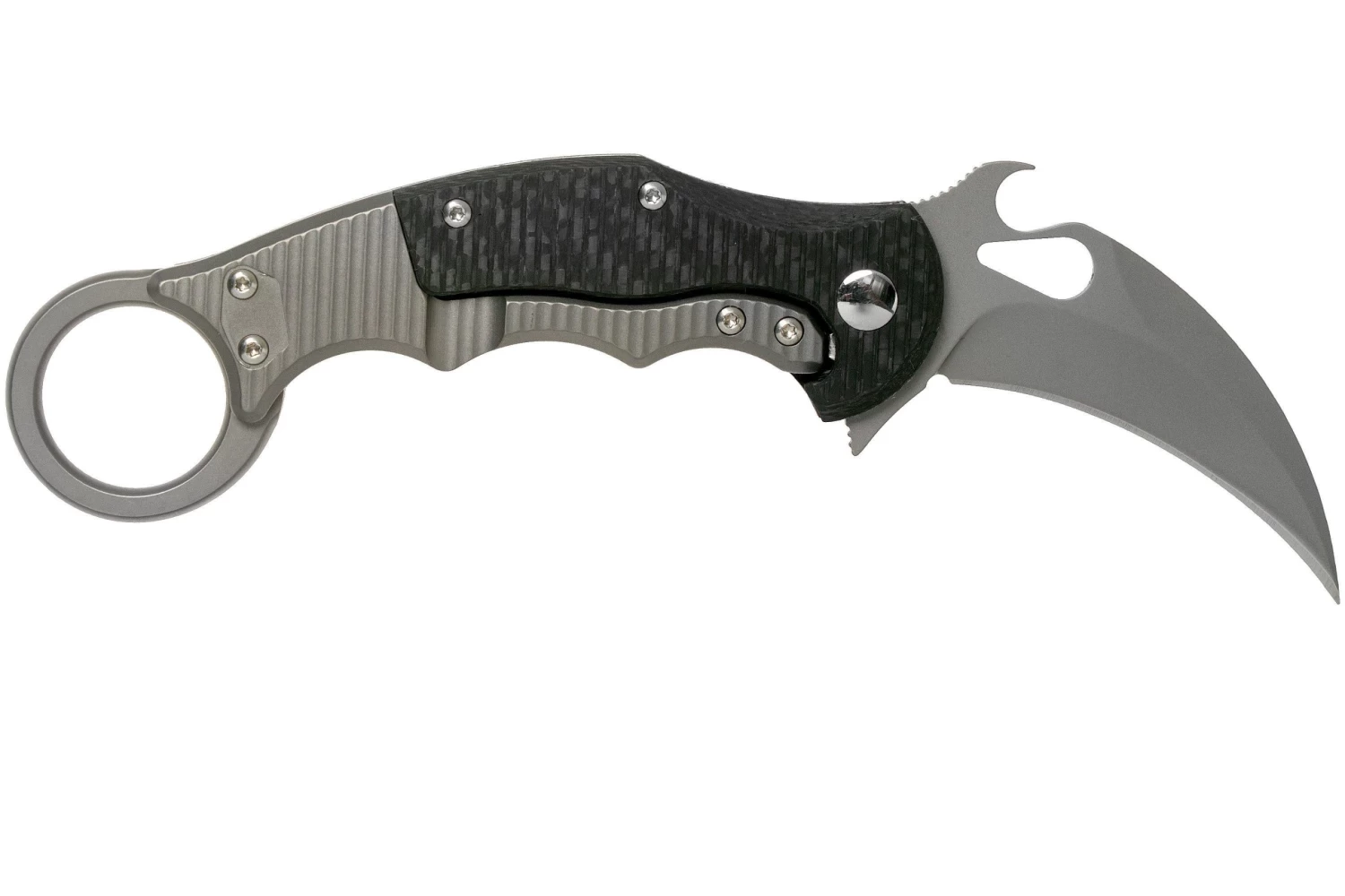 Fox Karambit Titanium Framelock Bead Blasted FX-599TiCS, Cuchillo Karambit - Imagen 2