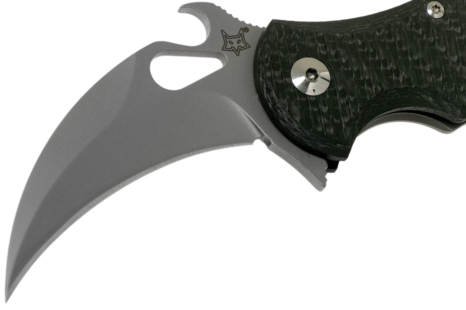 Fox Karambit Titanium Framelock Bead Blasted FX-599TiCS, Cuchillo Karambit - Imagen 3