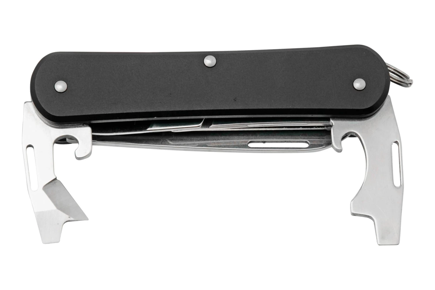 FOX Vulpis 4-Tools FX-VP130-SF5BK, N690co, Aluminium, Negro, Navaja Suiza - Imagen 5