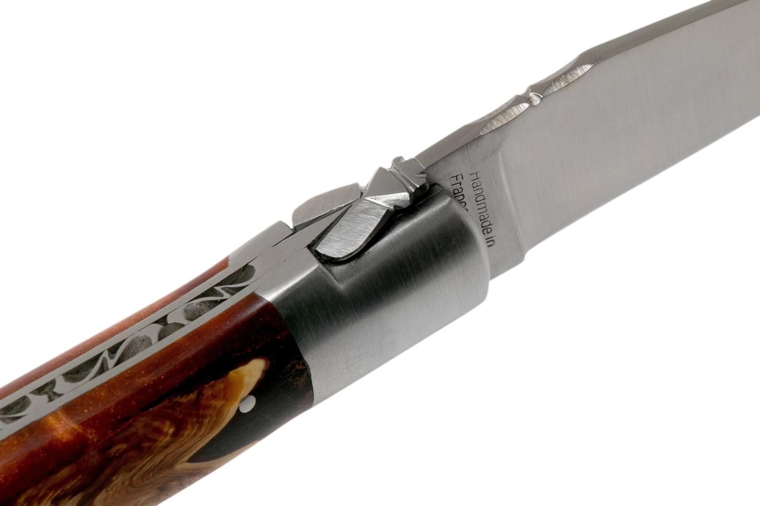 Fontenille Pataud Gentleman 10.5 Cm L8HG Red Hybrid Juniper Navaja - Imagen 6