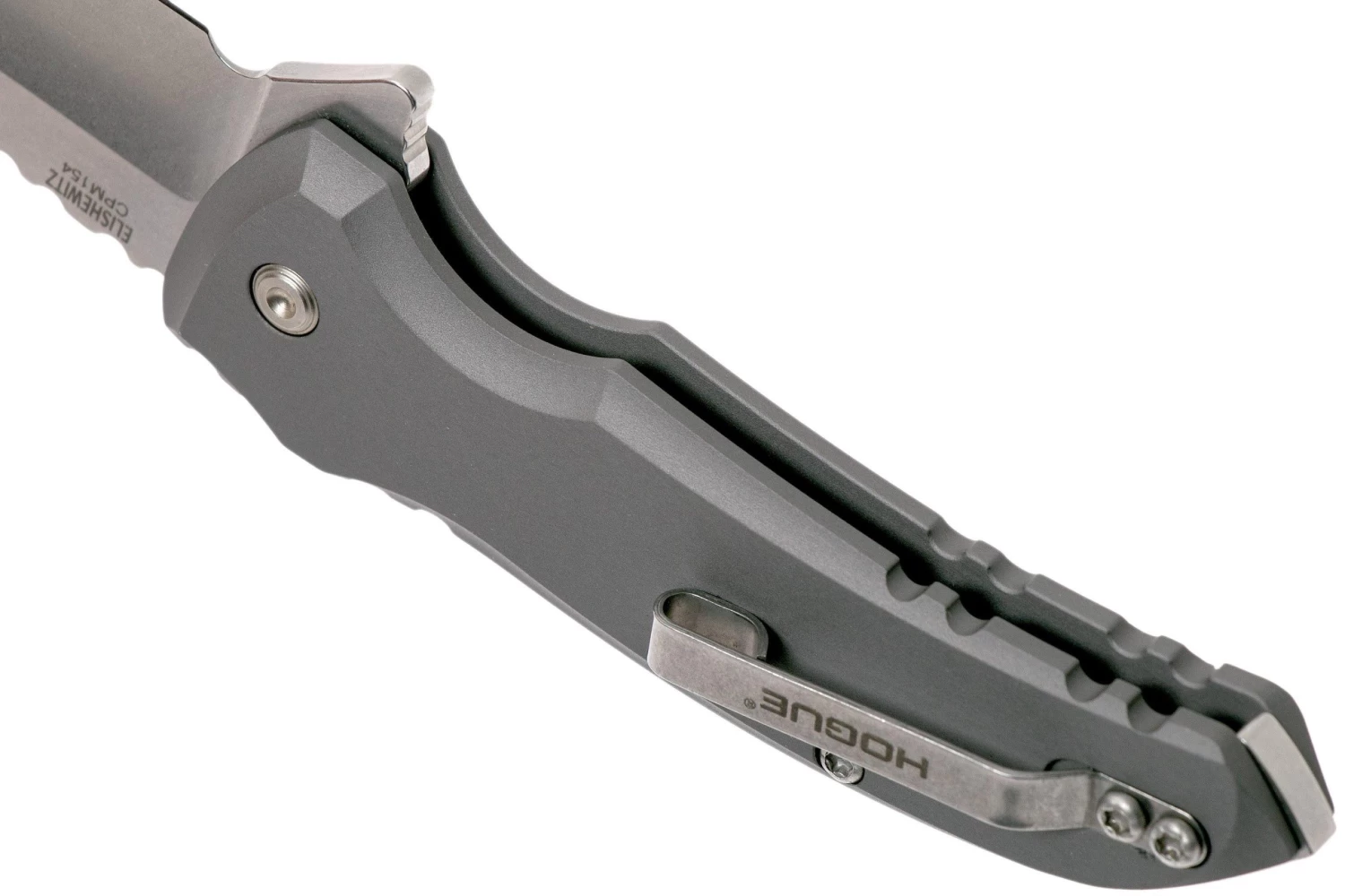 Hogue X1 Microflip Grey Wharncliffe Navaja 24162, Allen Elisheblancoz Design - Imagen 5