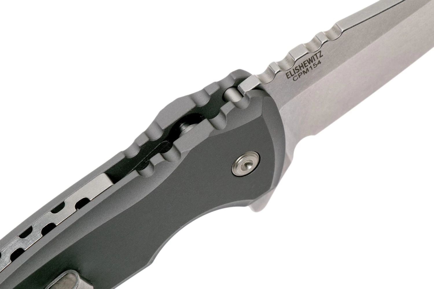 Hogue X1 Microflip Grey Wharncliffe Navaja 24162, Allen Elisheblancoz Design - Imagen 6