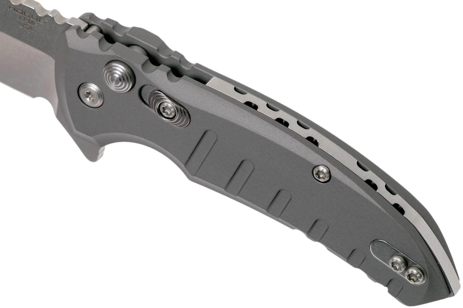 Hogue X1 Microflip Grey Wharncliffe Navaja 24162, Allen Elisheblancoz Design - Imagen 7