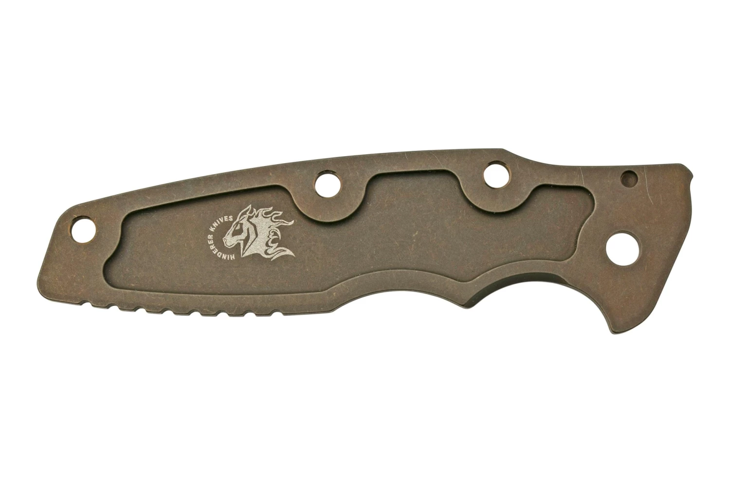 Rick Hinderer Eklipse 3.5” Escala, Textured Battle Bronze Titanium - Imagen 2