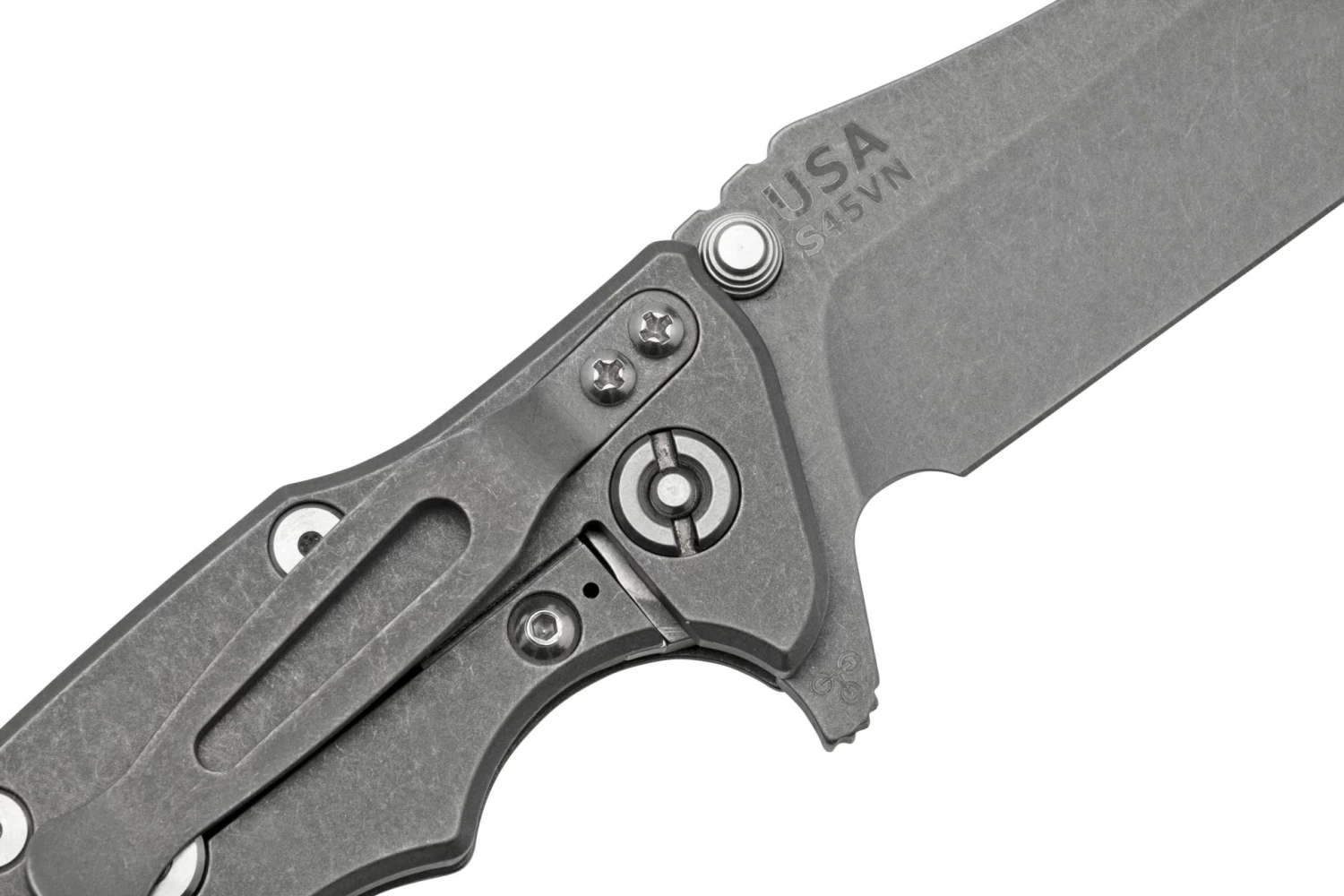 Rick Hinderer Eklipse 3.5” Spearpoint S45VN, Working Finish, Orange G10, Navaja - Imagen 5