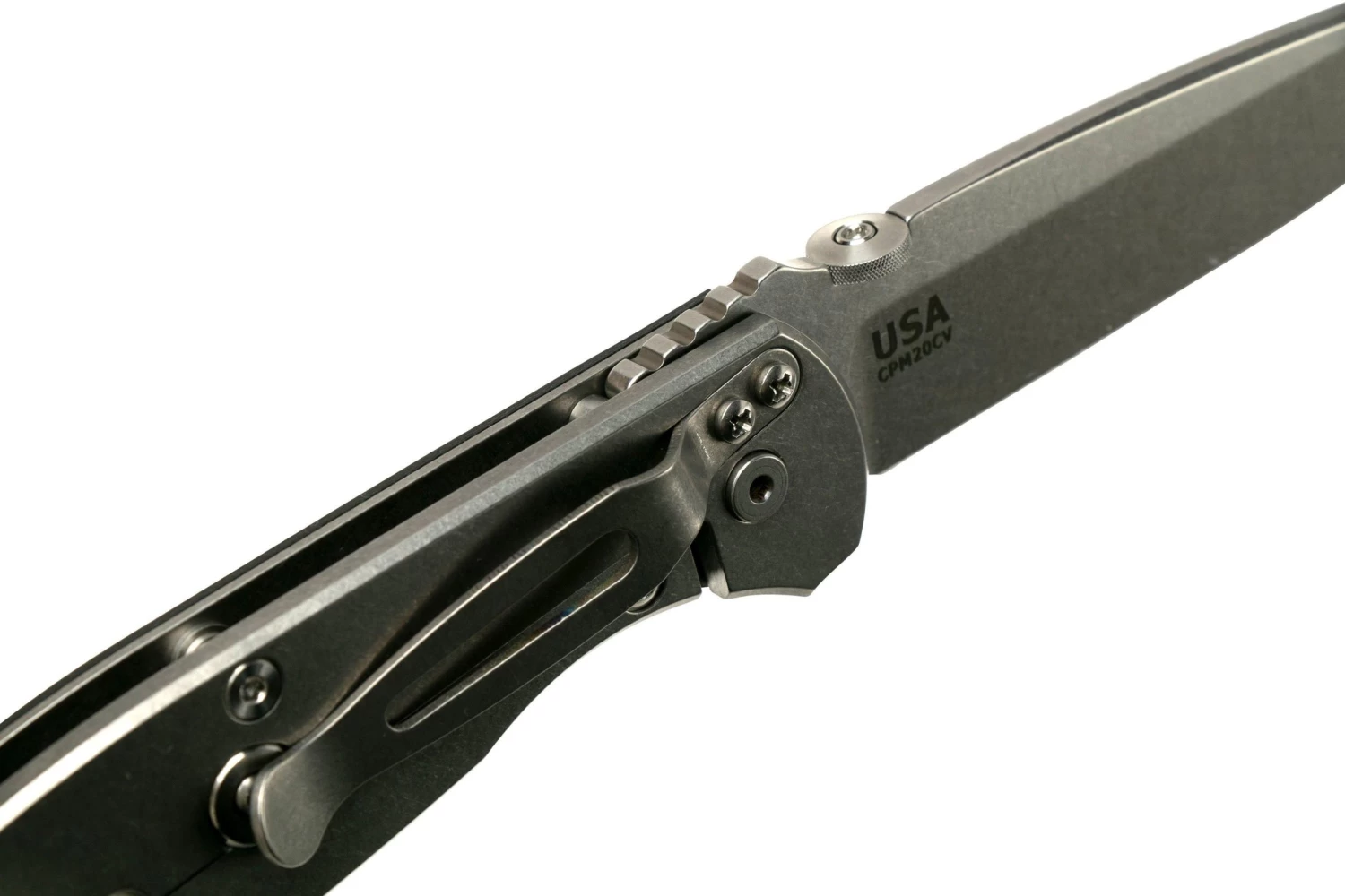 Rick Hinderer FireTac Spanto Stonewash, Black G10, Navaja - Imagen 6