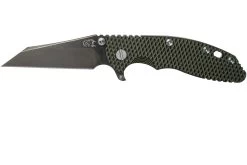 Rick Hinderer XM-18 3.5 Wharncliffe Fatty 20CV, Black/OD-green G10 Navaja"