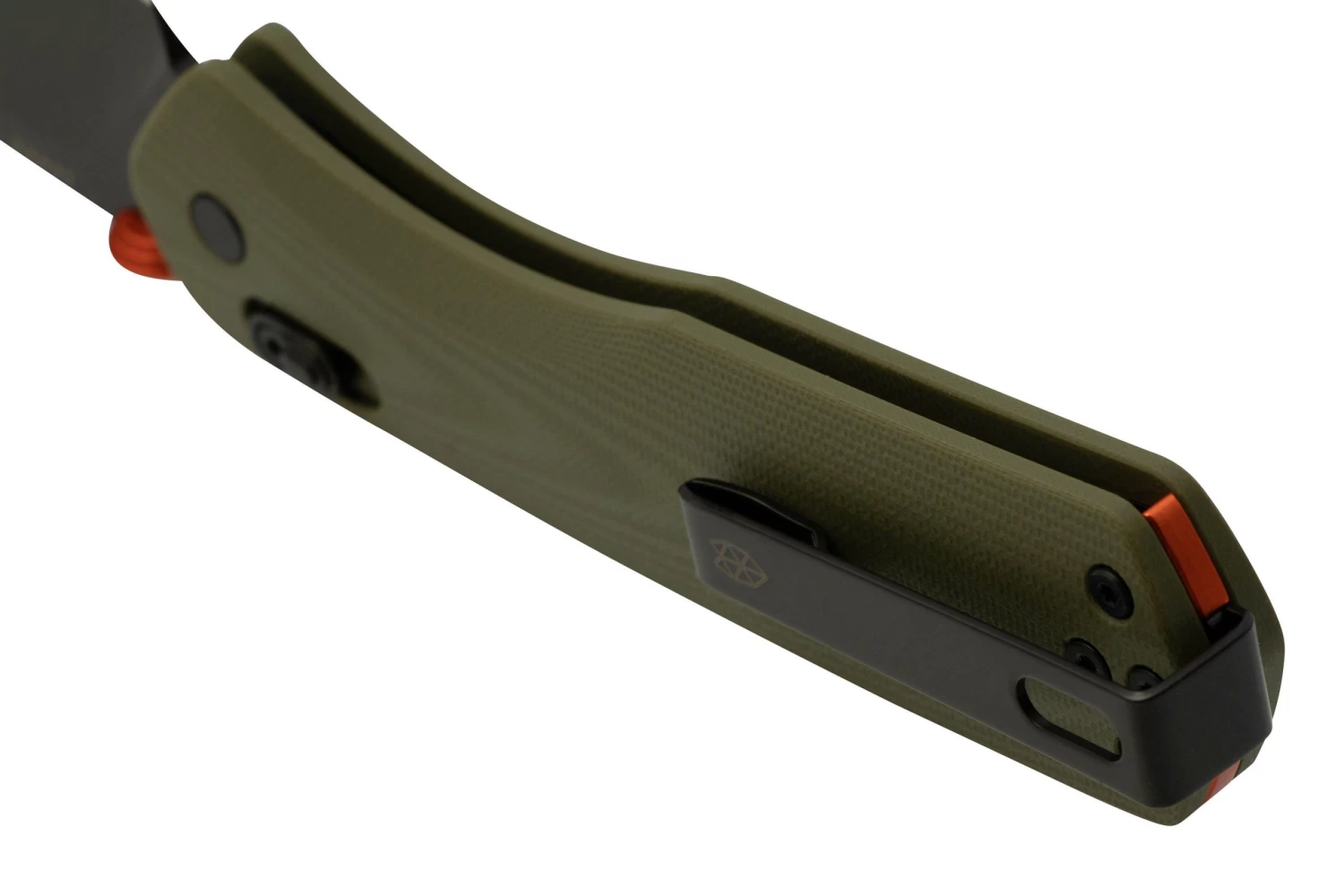 The James Brand The Carter XL, OD Green G10+ Orange, Black, KKN116194-00, Navaja - Imagen 4