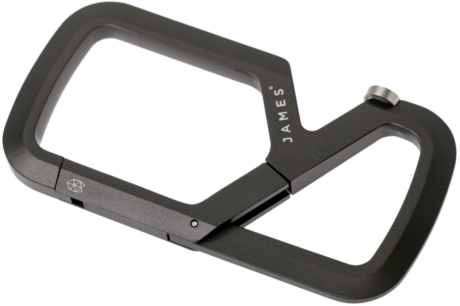 The James Brand Mehlville, Space Grey, Mosquetón