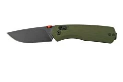 The James Brand The Carter OD Green G10 + Orange, Black Straight, JAKN108194-00 Navaja