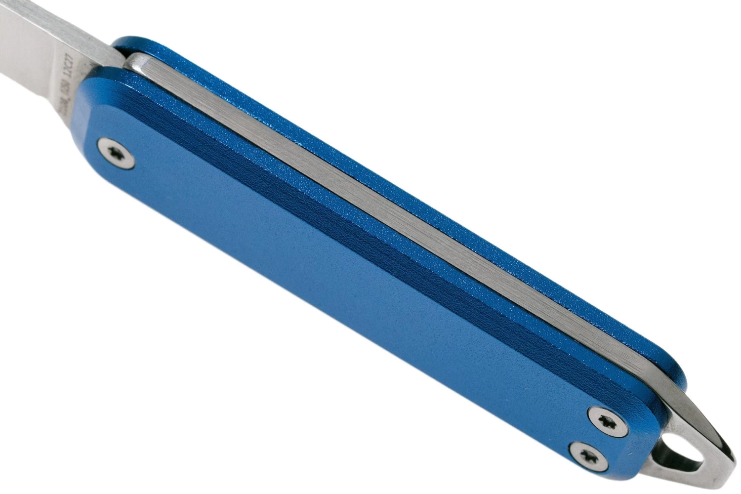 The James Brand Elko Satin + Cerulean Aluminum KN117102-00 Navaja - Imagen 4