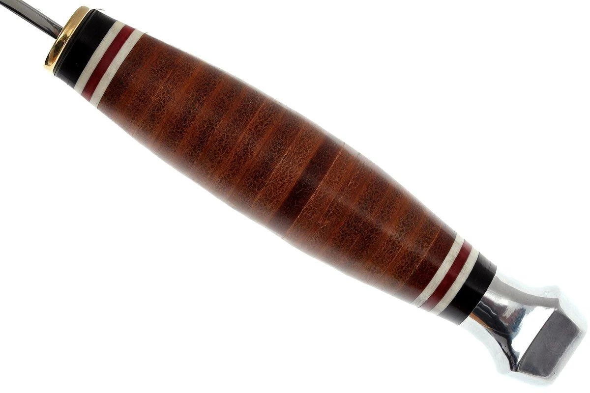 KA-BAR Marine Hunter 1235 Mango De Cuero, Funda De Cuero - Imagen 4