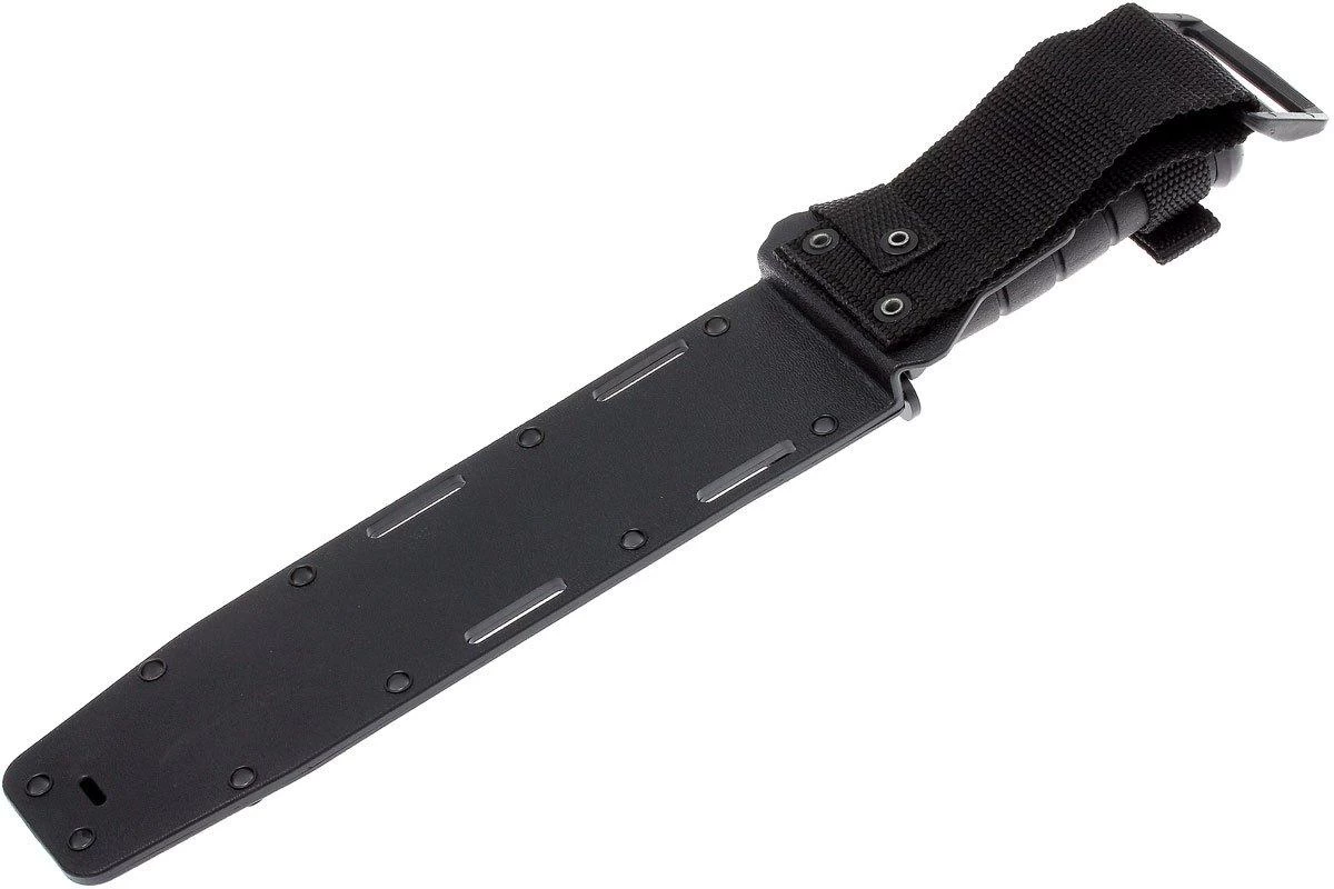 KA-BAR Tanto 1245 Cuchillo De Supervivencia, Parcialmente Dentado, Funda Kydex - Imagen 8