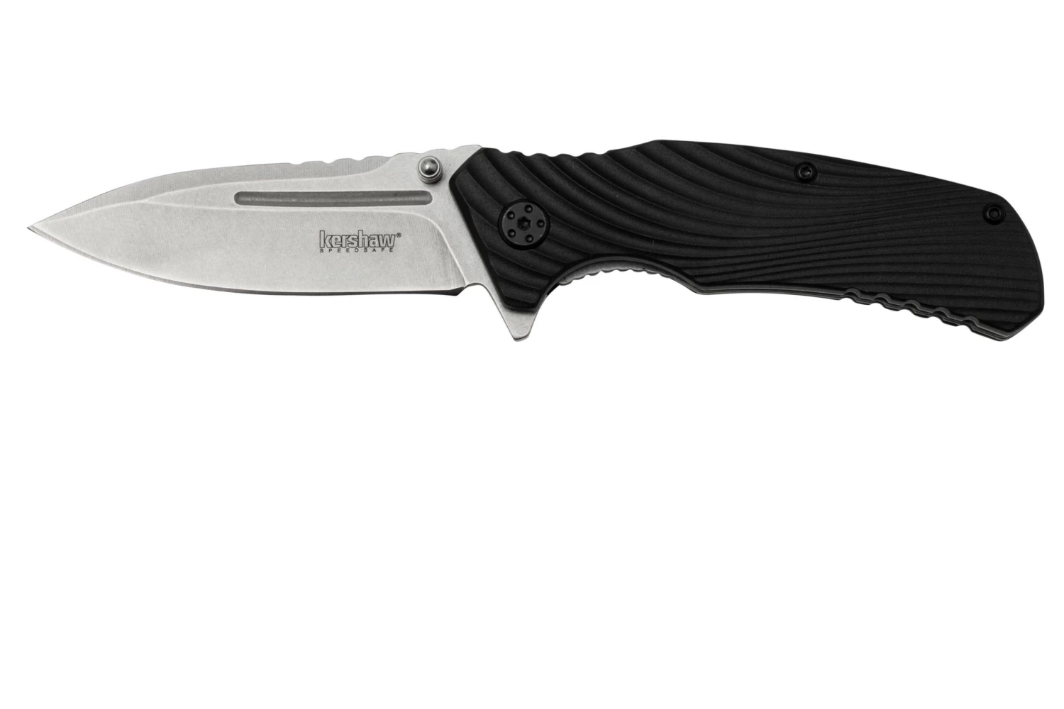 Kershaw Huddle 1326 Assisted Flipper Black FRN Navaja