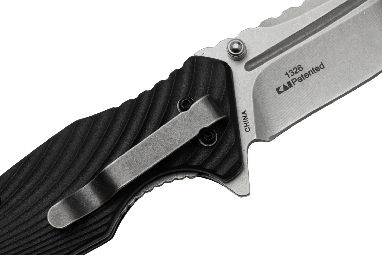 Kershaw Huddle 1326 Assisted Flipper Black FRN Navaja - Imagen 5