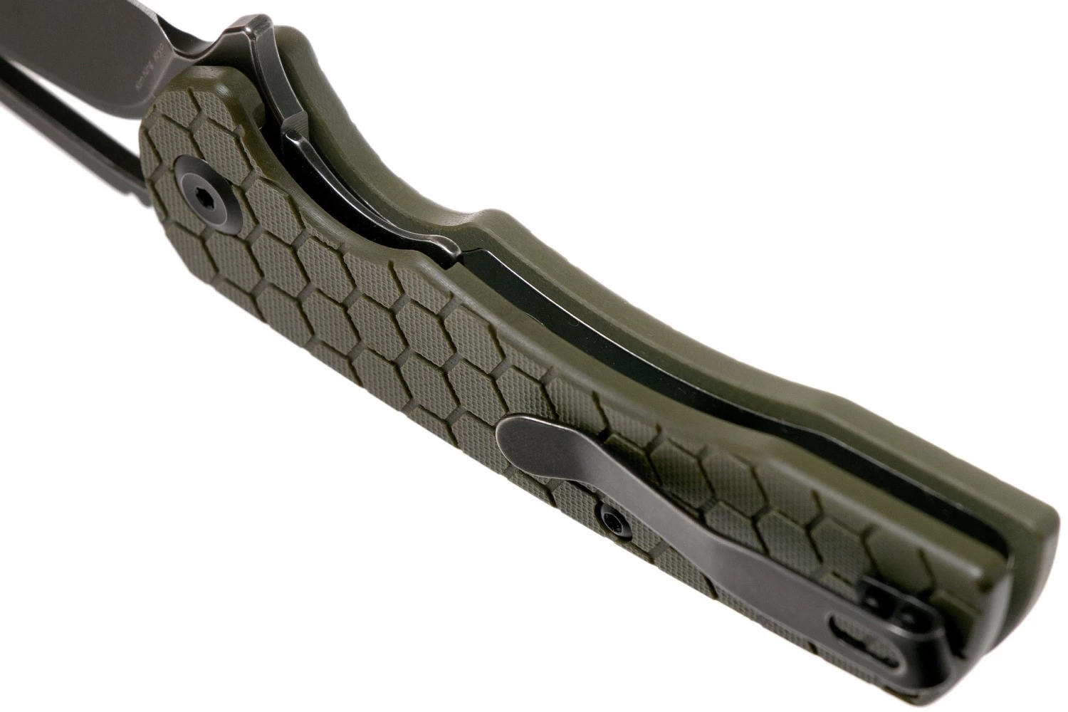 Kansept Kryo T1001A6 Black D2, Soccer Pattern G10 Navaja, Kim Ning Design - Imagen 5