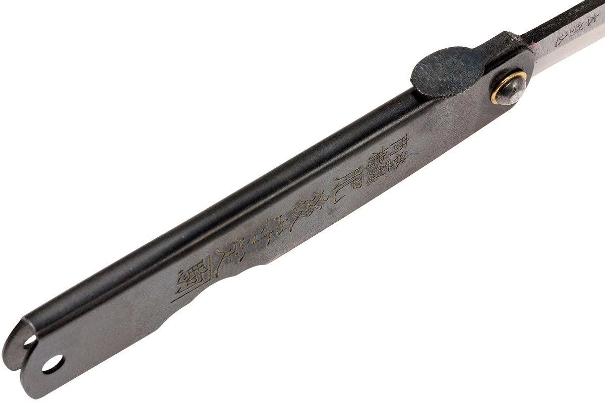 Higonokami Navaja 7,4 Cm KT-HIGO07BL, SK-acero Al Carbono, Negro - Imagen 6