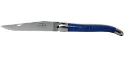 Forge Laguiole 1211INTCBLEB 11cm, Azul Micarta, Navaja Laguiole