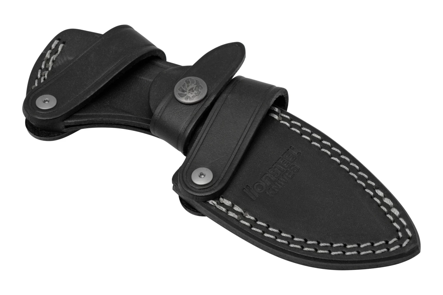 Lionsteel H1 Black Leather Sheath 900H1-PL, Funda De Cuero