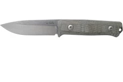 LionSteel B40 Green Canvas Micarta B40-CVG Cuchillo De Bushcraft