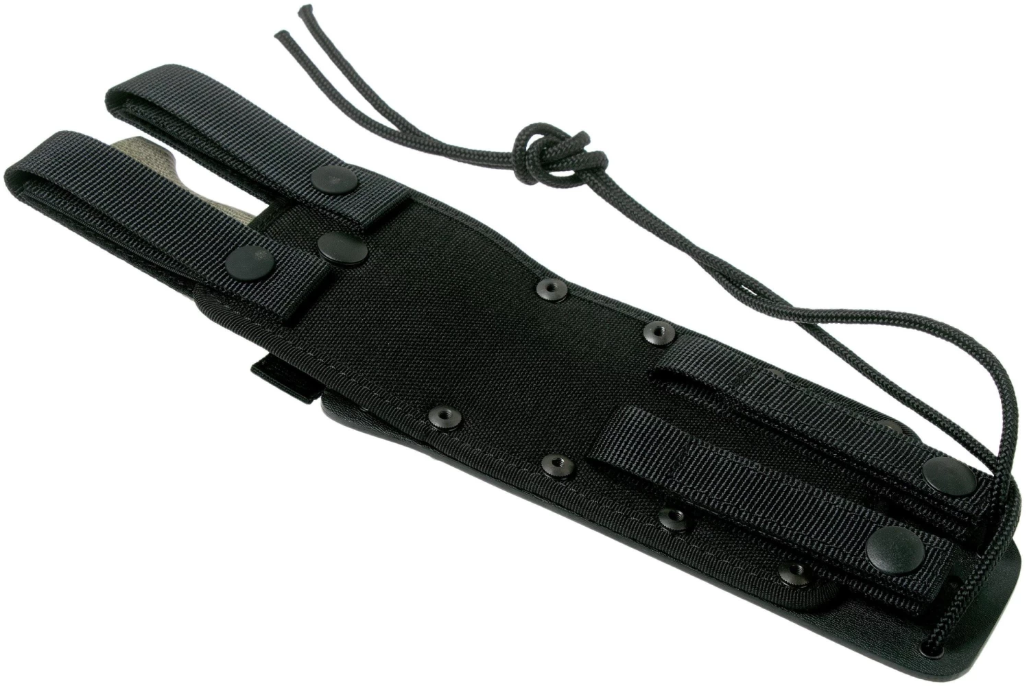 LionSteel M7B CVG Black, Green Canvas Micarta Cuchillo Fijo, Molletta Design - Imagen 7