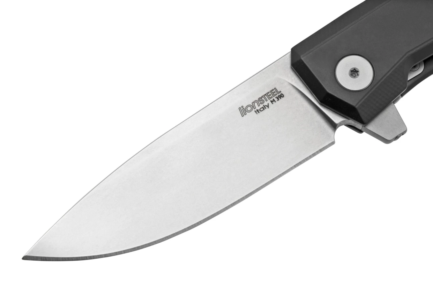 LionSteel Myto MT01A BS Black Aluminium, Satin Navaja, Diseño Molletta - Imagen 3