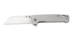 QSP Knife Penguin XL QS130XL-A, Satin 20CV, Beadblasted Titanium Navaja